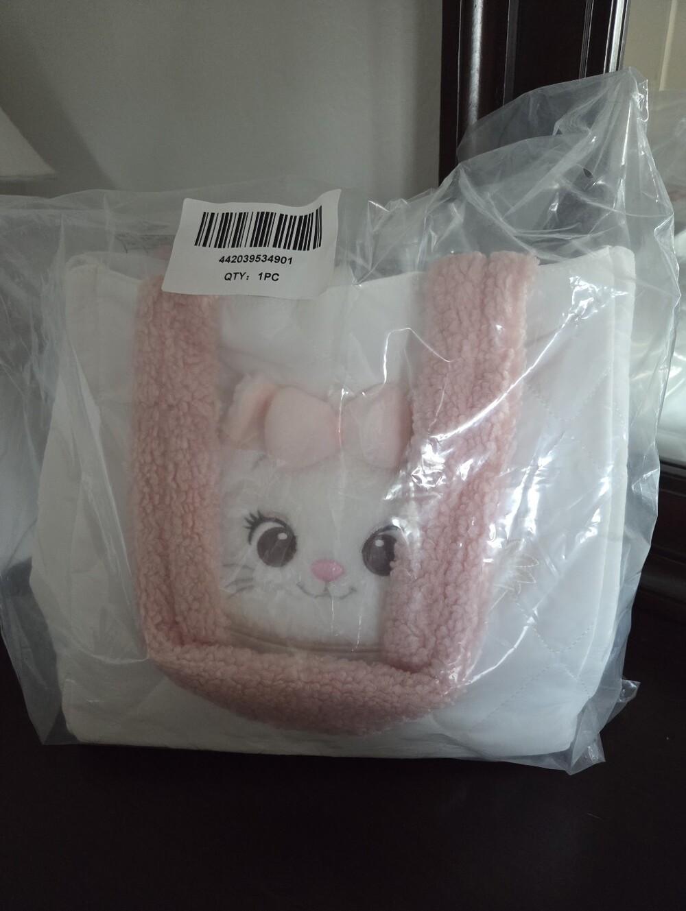Disney Marie Plush Tote Bag - The Aristocats - Picture 3 of 4